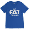 no fat chicks (2) V-Neck Tee