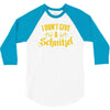 i don't give a schnitzel 3/4 Sleeve Shirt
