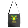 vegan police scott pilgrim Adjustable Strap Totes