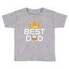 The Best Dad Toddler T-shirt