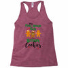 my first grade kids are smart cookies Racerback Tank