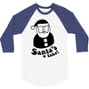 santa's a fake! 3/4 Sleeve Shirt