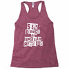 sex drugs and science Racerback Tank