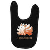i give zero fox Baby Bibs