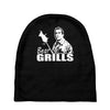 bear grills  funny Baby Beanies