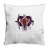 seriously strange ram Throw Pillow