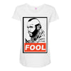 fool b.a. baracus Maternity Scoop Neck T-shirt
