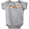 new! monkey Baby Bodysuit