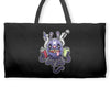 the god of creative juices Weekender Totes