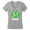 game Women's V-Neck T-Shirt