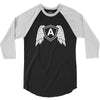 wings letter a 3/4 Sleeve Shirt