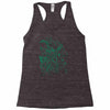 green vigilance Racerback Tank