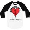 heart beats 3/4 Sleeve Shirt