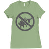 no bullshit Ladies Fitted T-Shirt