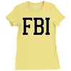 fbi humor Ladies Fitted T-Shirt