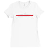 bismarck schlachtschiff war ship flotte world war marine meer sea Ladies Fitted T-Shirt
