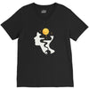Night Think V-Neck Tee