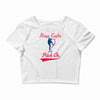 keep calm and pitch on Crop Top