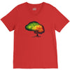 time leaves V-Neck Tee