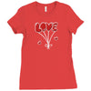 Love Balon Ladies Fitted T-Shirt