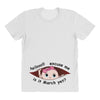 March Peeking Out Baby Girl All Over Women's T-shirt
