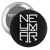 neyma white logo Pin-back button