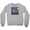 tardis starry night Crewneck Sweatshirt