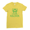 sham rocker shamrock Ladies Fitted T-Shirt