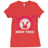 nerf this! (2) Ladies Fitted T-Shirt