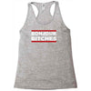 bonjour bitches Racerback Tank