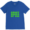 shoot hoops not guns V-Neck Tee