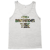 THE BARTENDER -  CAMO Tank Top