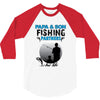 Papa And Son Fishing Partners For Life 3/4 Sleeve Shirt