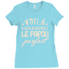 voila a quoi ressemble le papou parfait2 Ladies Fitted T-Shirt