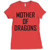 mother of dragons (4) Ladies Fitted T-Shirt