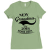 New Grandma 2018 Rokie Dept. Ladies Fitted T-Shirt