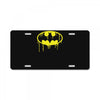 batman dying bleeding logo License Plate