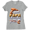 wenn papa Ladies Fitted T-Shirt