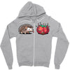 pins and needles Zipper Hoodie