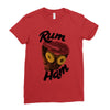 rum ham Ladies Fitted T-Shirt