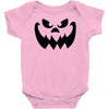 evil pumpkin face halloween costume Baby Onesie