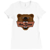 the bear Ladies Fitted T-Shirt