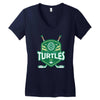 urtles hockey Women's V-Neck T-Shirt