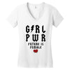 Girl Power Future Is Female Women's V-Neck T-Shirt