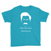 only women shave below the neck Youth Tee