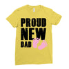 proud new girl Ladies Fitted T-Shirt