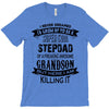 Super Cool Stepdad Of A Freaking Awesome Grandson T-Shirt