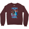 mom of the birthday girl Crewneck Sweatshirt