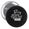 i'm sorry did i roll ... Pin-back button