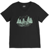 Camping Green V-Neck Tee